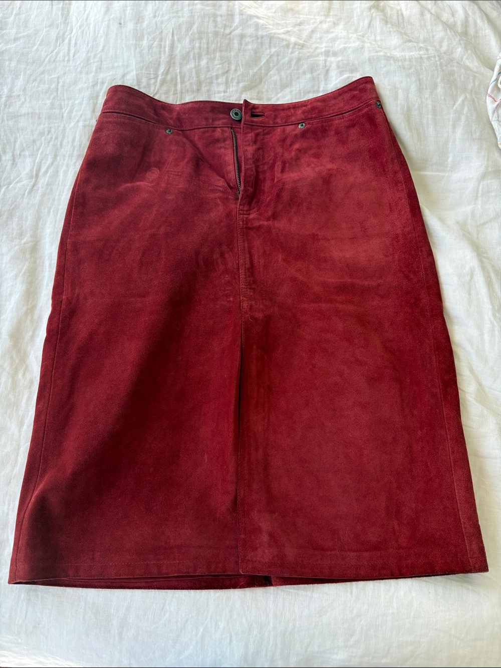 Vintage GAP Suede Pencil Skirt